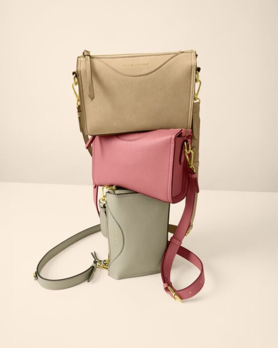 Katie Loxton Alba Crossbody Bag Raspberry Pink