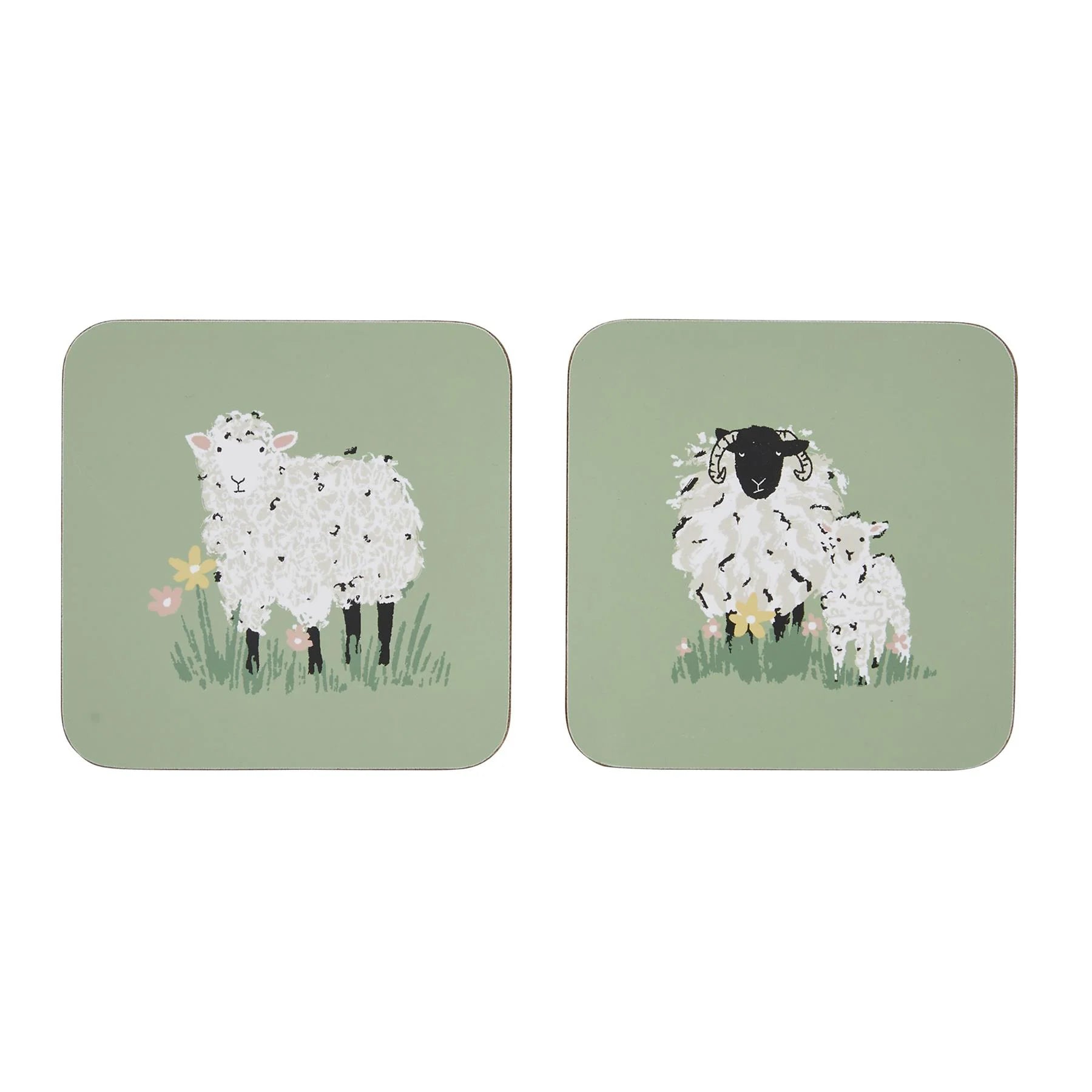 Ulster Weavers Woolly Sheep Coasters Set of 4
