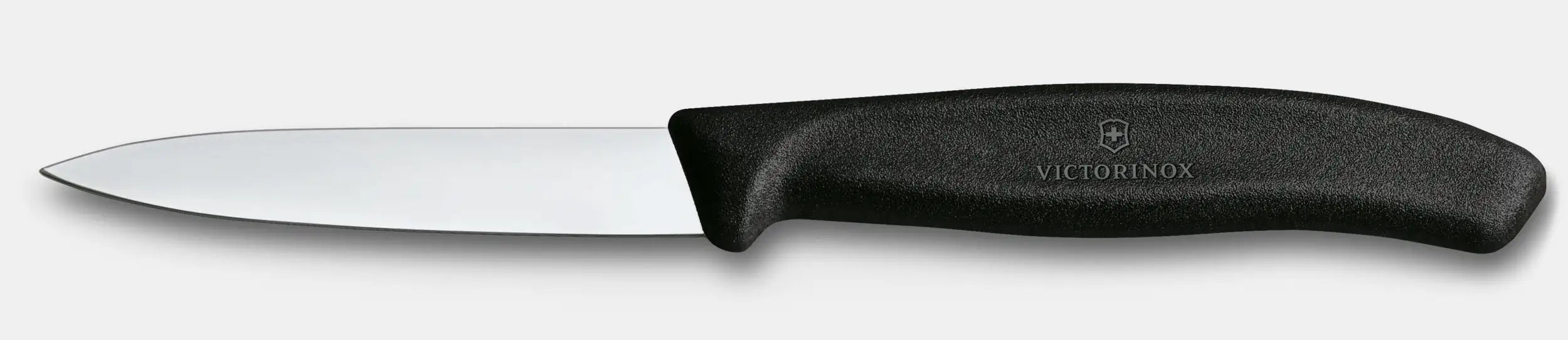 Victorinox Swiss Classic Paring Knife Straight Pointed Tip Black 8cm