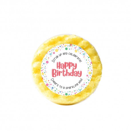 Emily Victoria Happy Birthday Triple Butter Soap Sponge