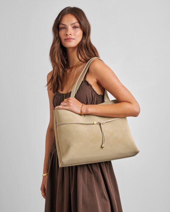 Katie Loxton Lori Tote Bag Desert Sand Suedette