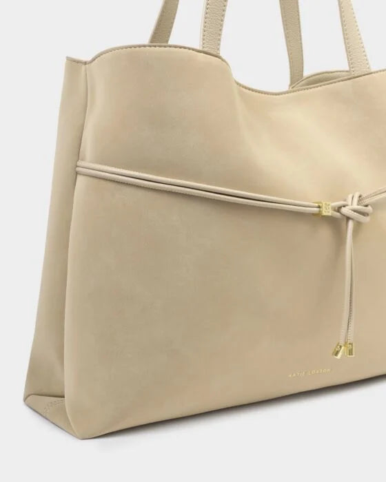 Katie Loxton Lori Tote Bag Desert Sand Suedette