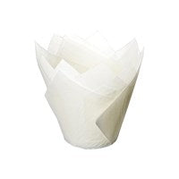 Culpitt Tulip Baking Case White 50 Pack