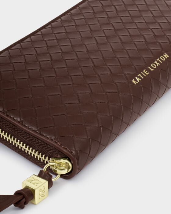 Katie Loxton Nova Large Purse Chocolate