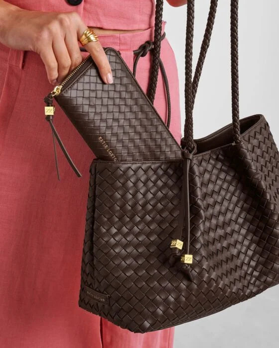 Katie Loxton Nova Large Purse Chocolate