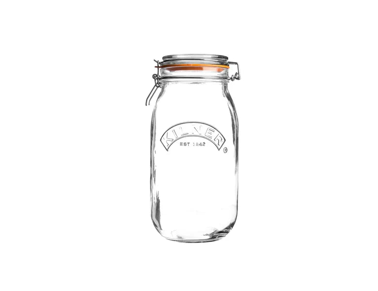 Kilner Clip Top Round Jar 1.5 Litre
