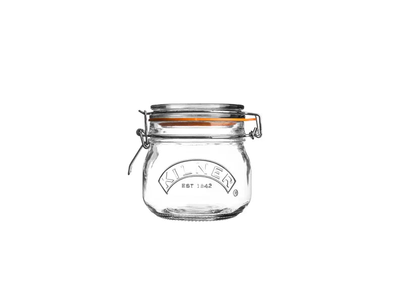 Kilner Clip Top Round Jar 0.5 Litre