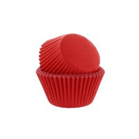 Select 50 Baking Cases : Red