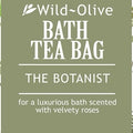 Wild Olive Bath Tea Bag The Botanist