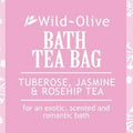 Wild Olive Bath Tea Bag Tuberose Jasmine And Rosehip tea