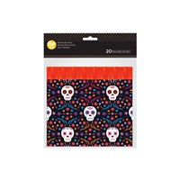 Wilton Halloween Treat Bags Day Of The Dead 20pk