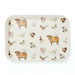 Cooksmart Buttercup Farm Bamboo Tray Large