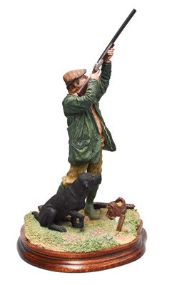 Border Fine Arts The Crosser Black Labrador