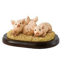 Border Fine Arts Heriot Collection Three Little Piggies