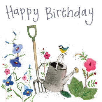 Alex Clark Card Sunshine Birthday Gardening