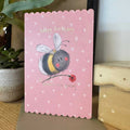 Alex Clark Card Bee And Flower Birthday