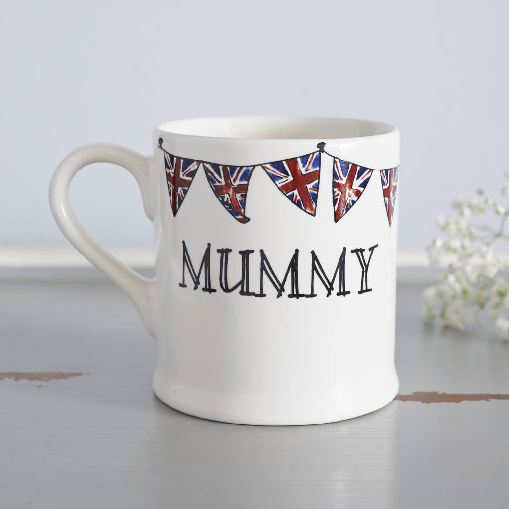 Sweet William Family Mug - Mummy with Bunting