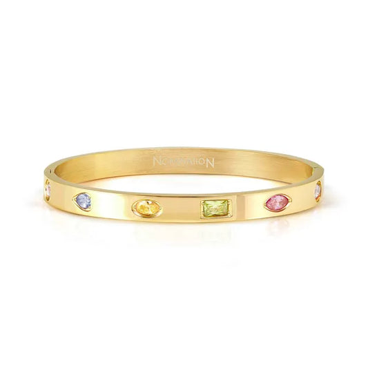 Nomination PRETTY BANGLES BRACELET, MULTI-COLOUR CZ 029532/024