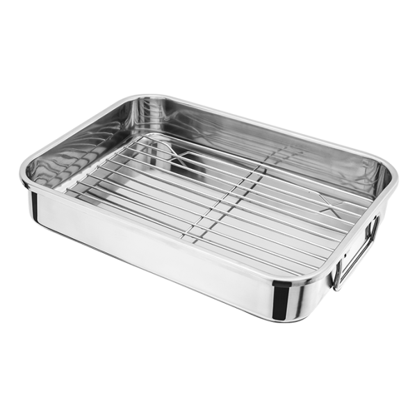 Judge 32 x 24 x 6cm Roasting Pan with Rack