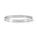 Nomination PRETTY BANGLES BRACELET, WHITE HEART CZ 029528/001