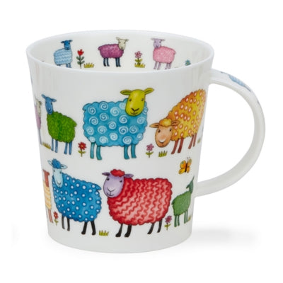 Dunoon Cairngorm Bright Bunch Sheep Mug