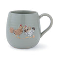Cooksmart Hen House Lane Belly Mug Happy Family