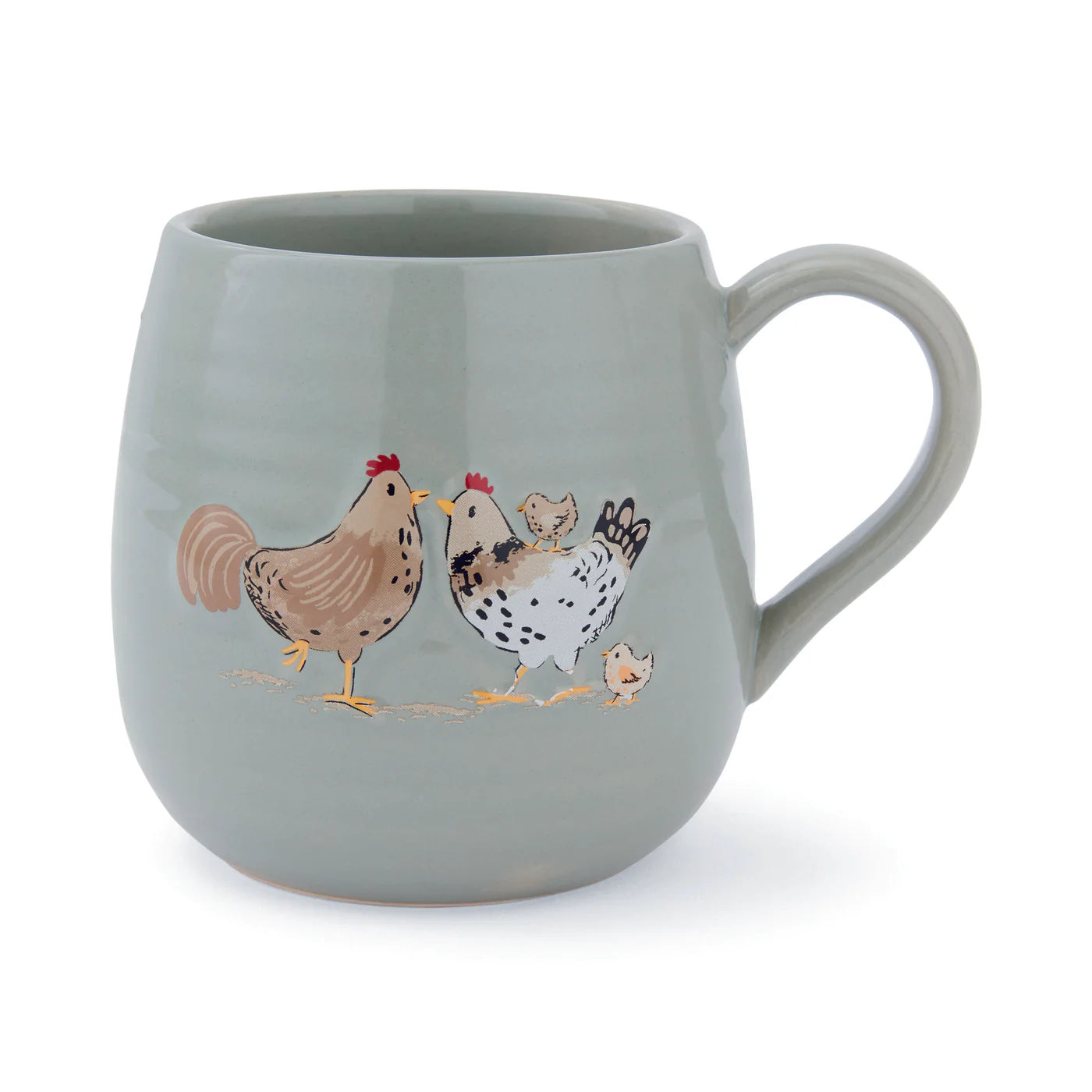 Cooksmart Hen House Lane Belly Mug Happy Family