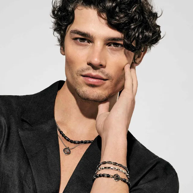 Nomination MANVISION STEEL CHAIN BRACELET WITH CZ 133019/001