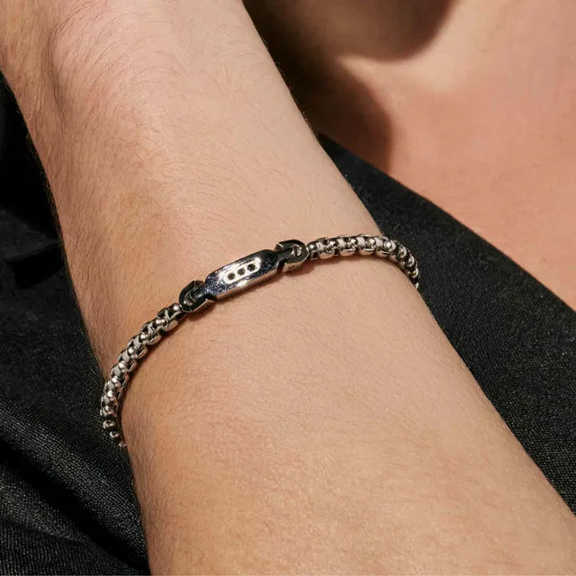 Nomination MANVISION BRACELET WITH 3 CENTRAL CZ 133018/001