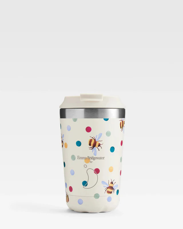 Chilly Emma Bridgewater Polka Dot And Bees 340ml Coffee Cup