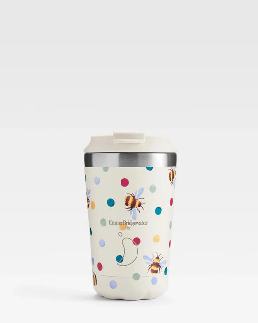 Chilly Emma Bridgewater Polka Dot And Bees 340ml Coffee Cup
