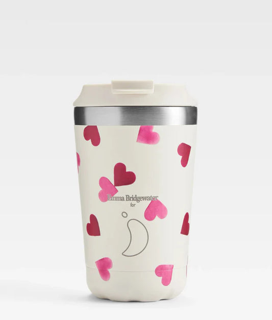 Chilly Emma Bridgewater Pink Hearts Original 340ml Coffee Cup