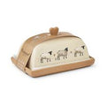 Cooksmart Highland Sheep Ceramic Butter Dish