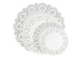 N J Products Paper Lace Doyles Assorted 30 Pack
