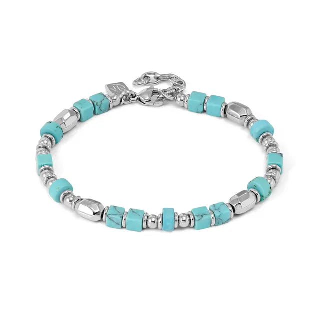 Nomination INSTINCTSTYLE INFINITY BRACELET, COLOURED BLOCK STONES 027936/003