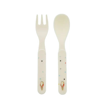 Enesco Flopsy Fork and Spoon Set