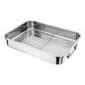 Judge Speciality Cookware Roasting Pan with Rack Stainless Steel  36x26x6cm