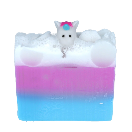 Bomb Cosmetics Rainbows and Unicorn Soap Slice