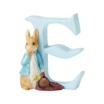 Beatrix Potter Letter E Peter Rabbit with Onions
