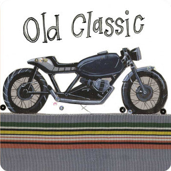 Alex Clark Old Classic Bike Coaster