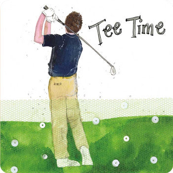 Alex Clark Tee Time Coaster