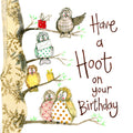 Alex Clark Have. A Hoot On Your Birthday Greetings Card