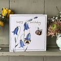 Alex Clark Bee And Harebells Birthday Greetings Card