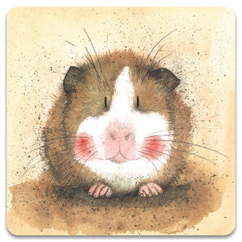 Alex Clark Gilbert Guinea Pig Coaster