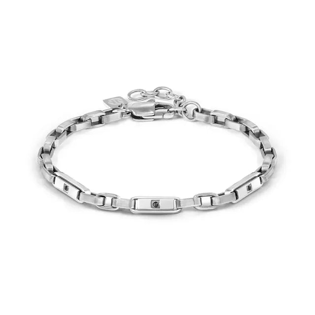 Nomination MANVISION STEEL CHAIN BRACELET WITH CZ 133019/007