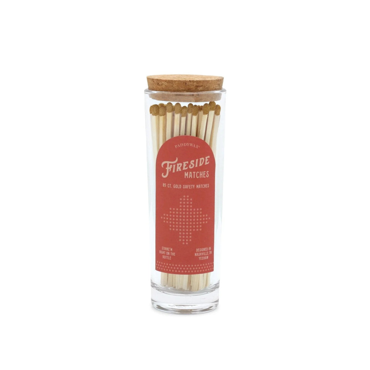 Designworks Fireside Safety Matches Tall Red
