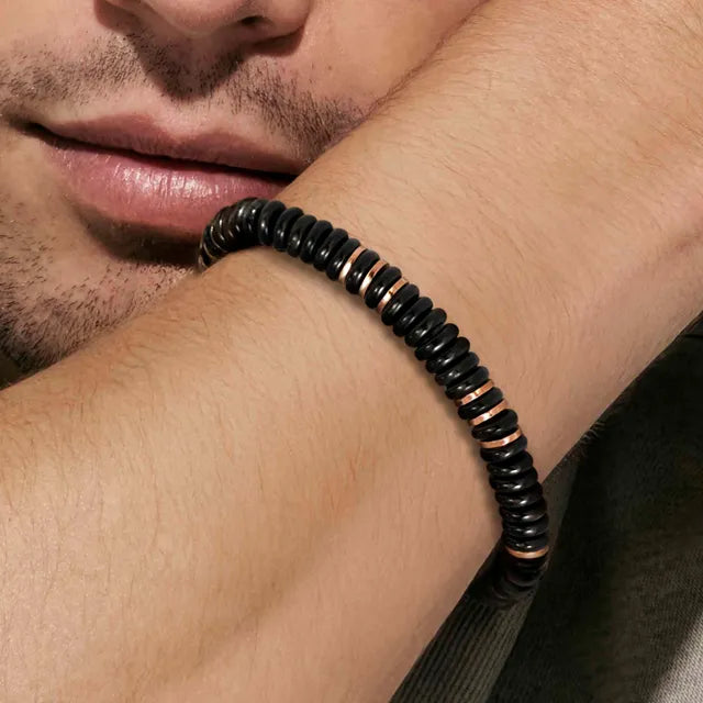 Nomination INSTINCTSTYLE INFINITY BRACELET, PINK PVD, COLOURED STONES 027938/102