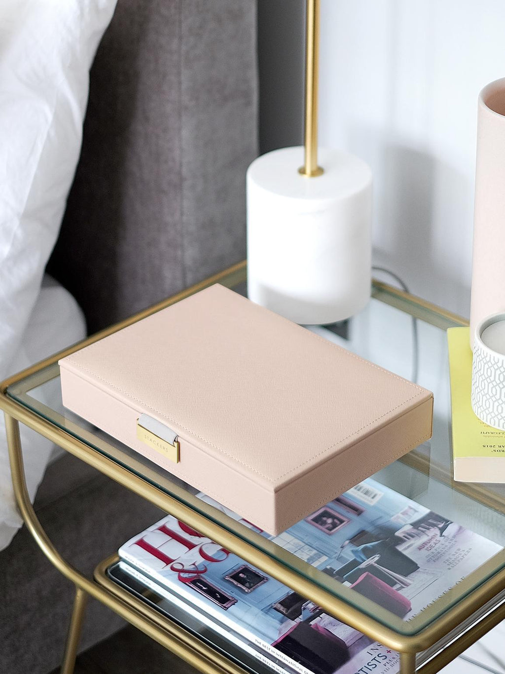 Stackers Blush Pink Classic Jewellery Box Lid