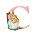 Beatrix Potter Letter C Mrs. Rabbit and Bunnies