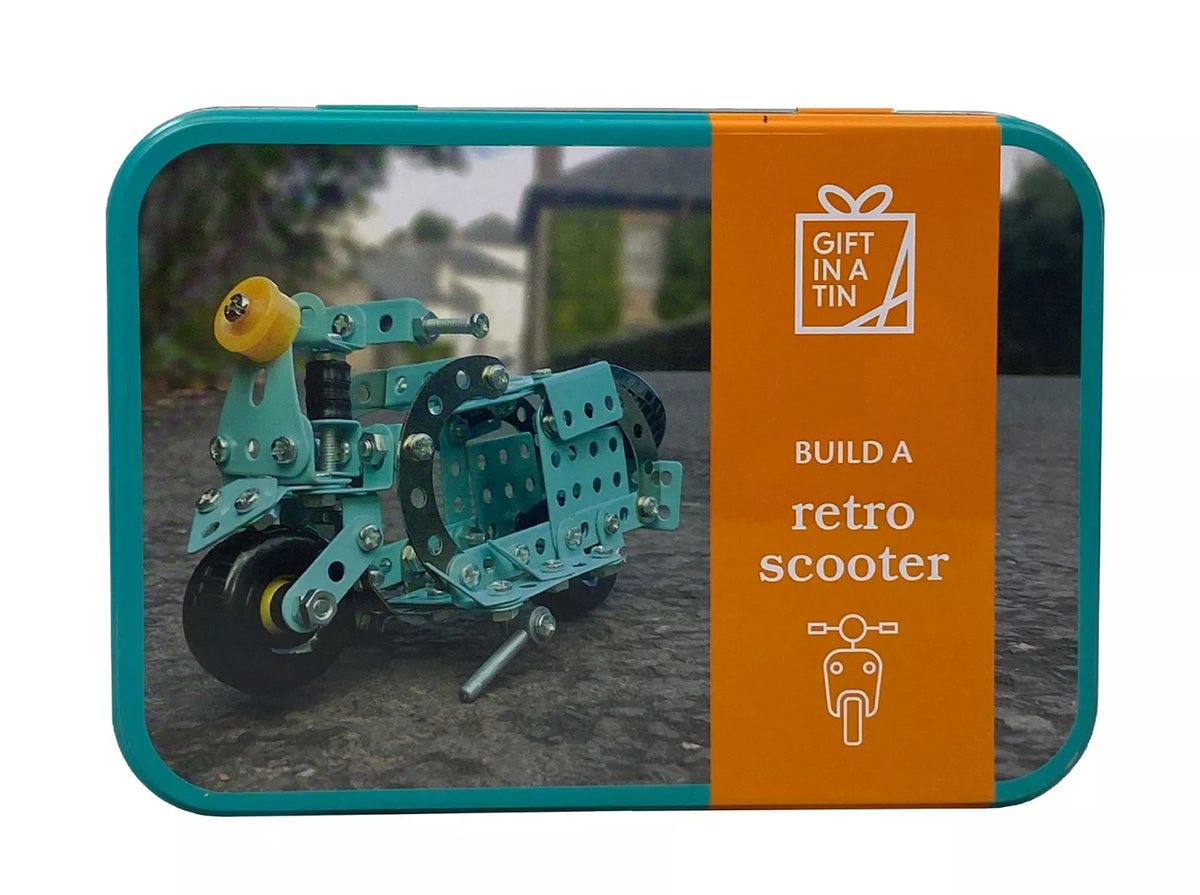 Apples To Pears Gift In A Tin Retro Scooter